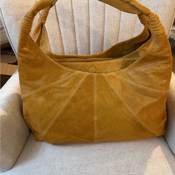 Donald J Piner Leather Hobo Bag - Picture 2 of 6